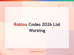 Roblox Codes 2026 List: All Working Codes Updated Daily
