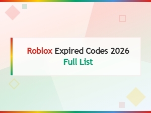 Roblox Expired Codes 2026 Full List – All Inactive Promo Codes