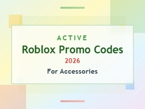 Active Roblox Promo Codes for Accessories