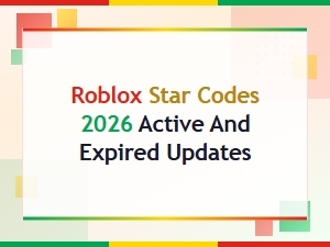 Roblox Star Codes 2026: All Active and Expired Star Codes Updated